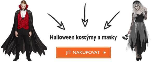 Halloween kostýmy a masky